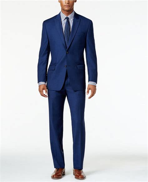 michael kors blue mens suit|Michael Kors suit separates.